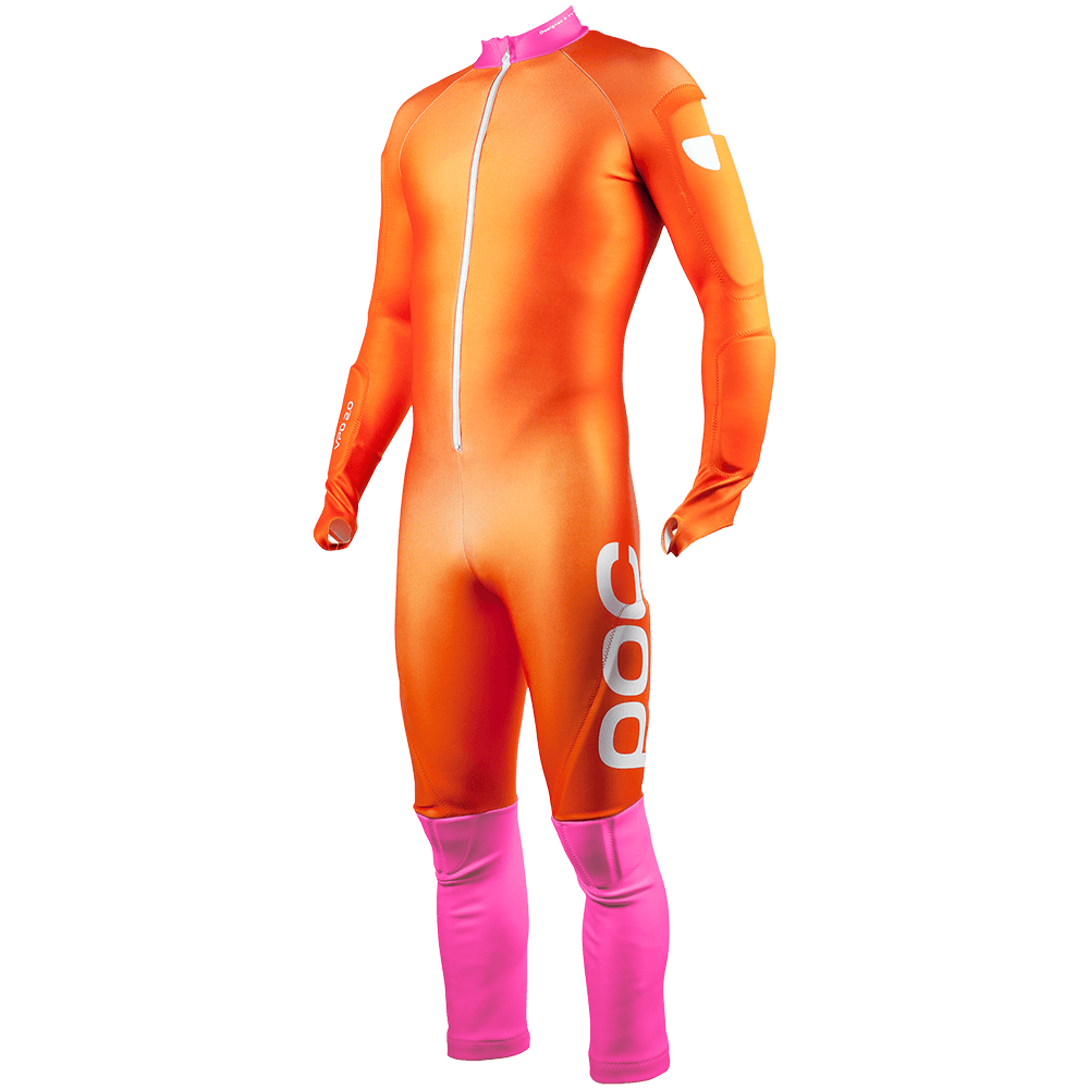 POC Rennanzug Skin iron orange/neon pink Gr.: L