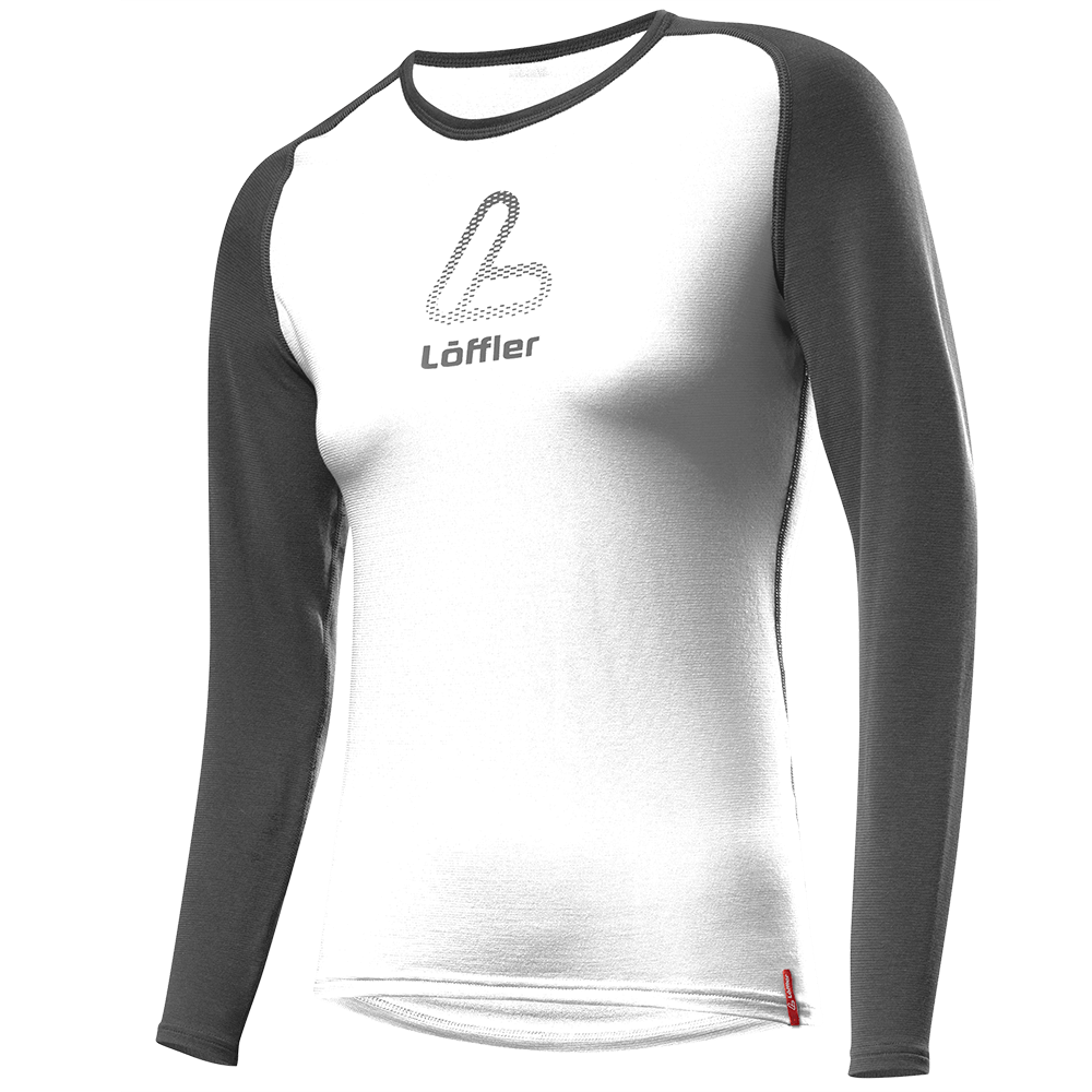 Löffler Shirt Transtex  Warm  Woman grau mele Gr.: 34