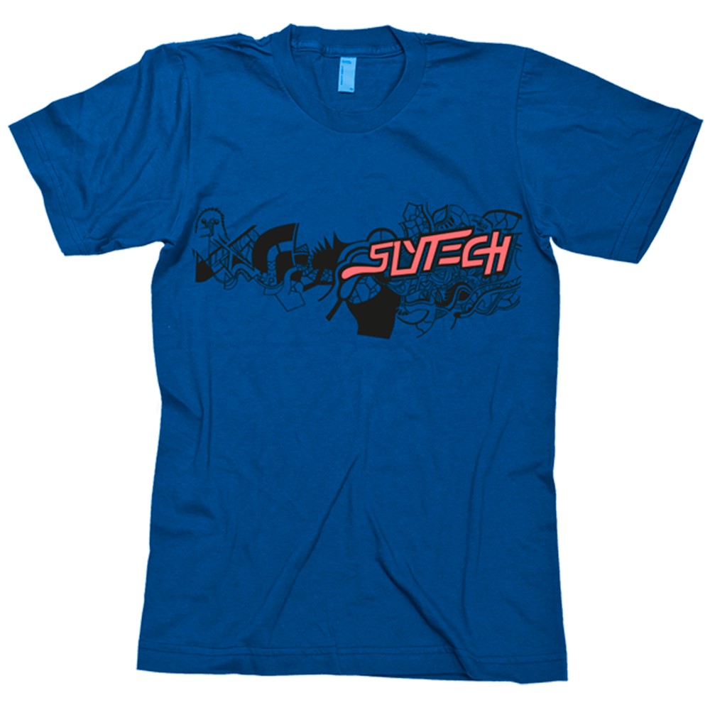 Slytech T Shirt Wall blue Gr.: S
